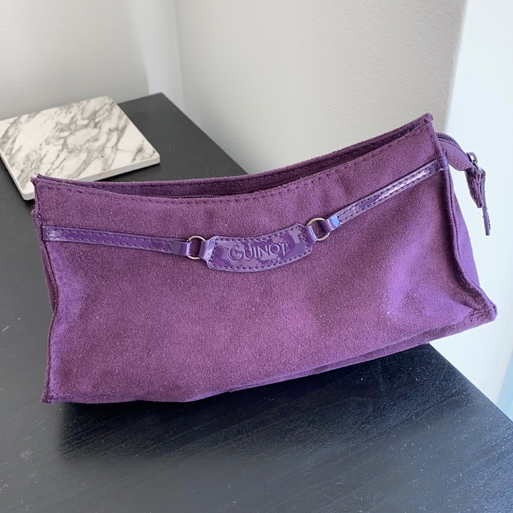 Guinot Suede Cosmetic Bag